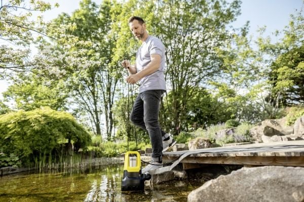Kärcher SP 22.000 DIRT LEVEL SENSOR, Svart, Rustfritt stål, Gul, Rustfritt stål, 10 m, 22 000 l/t, 7 m, 3,5 cm