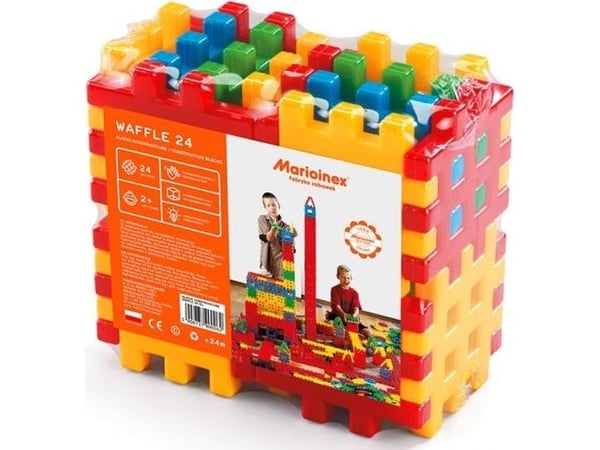 Marioinex konstruksjonsklosser Waffle 24