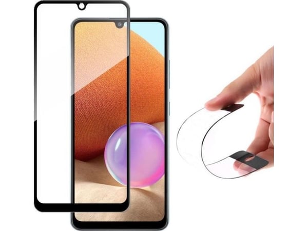 Wozinsky Wozinsky Full Cover Flexi Nano Glass Film Herdet glass med ramme Samsung Galaxy A42 5G Transparent