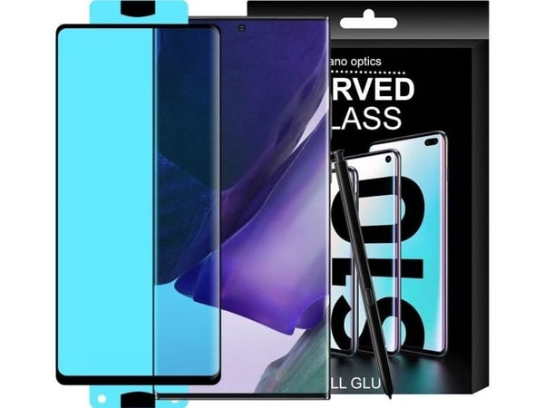3D Edge Nano Flexi Glass hybrid skjermbeskytter med ramme for Samsung Galaxy S21+ 5G (S21 Plus 5G) - svart