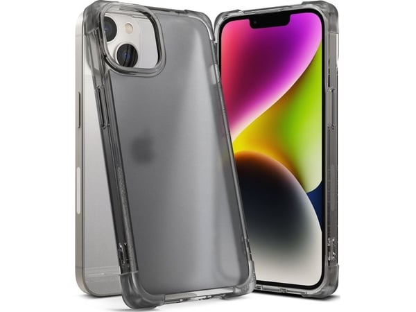 Ringke Fusion bumper-etuiet til iPhone 14 Plus - grå