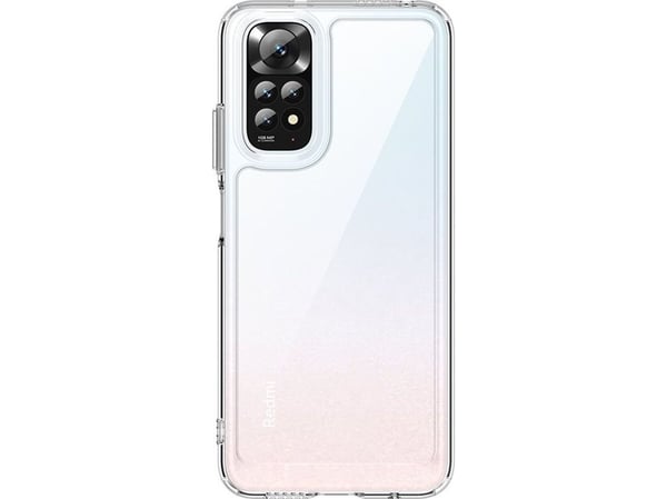 Outer Space-deksel til Xiaomi Poco X5 5G / Redmi Note 12 5G med fleksibel ramme transparent