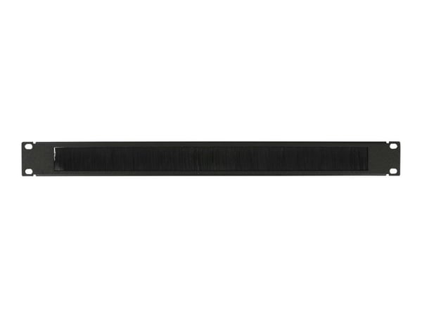 Lanview by Logon - Kabelhantering för rack - simple type, brushed - svart - 1U - 19" Lanview by Logon - Kabelhantering för rack - simple type, brushed - svart - 1U - 19"