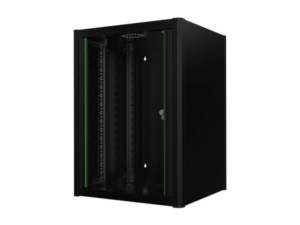 Lanview by Logon - Rack skap - 60 x 56 - veggmonterbar - svart, RAL 9005 - 16U - 19"