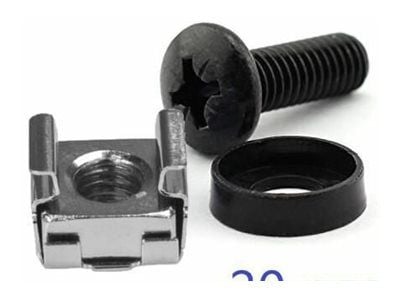 Lanview by Logon - Sett for skruer og burmutre (M6) (en pakke 20 deler)