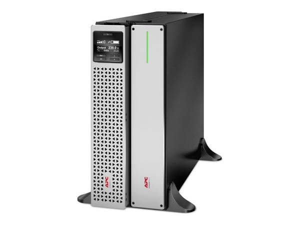 APC Smart-UPS On-Line SRTL2200RM4UXLI - UPS (kan monteres i rack) (høy tetthet) - AC 220/230 V - 1980 watt - 2200 VA - litiumion - utgangskontakter...