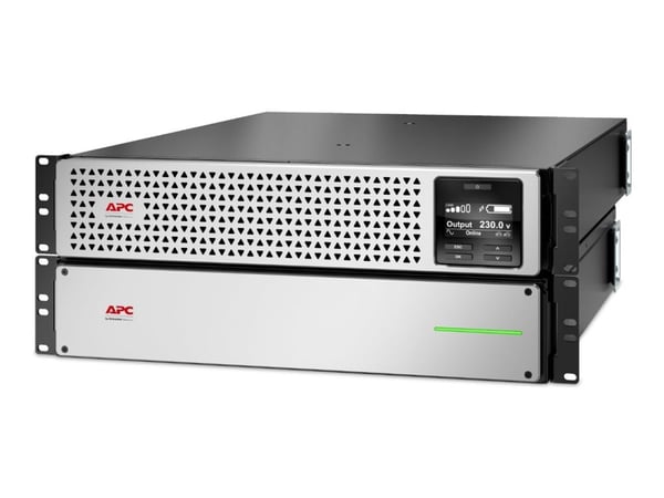 APC Smart-UPS On-Line SRTL2200RM4UXLI - UPS (kan monteres i rack) (høy tetthet) - AC 220/230 V - 1980 watt - 2200 VA - litiumion - utgangskontakter...