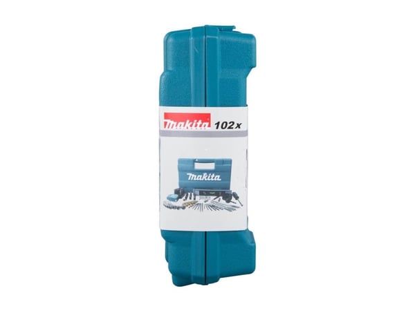 Makita - Spissett for skrutrekker og bor - for metall, tre, murstein - 102 deler