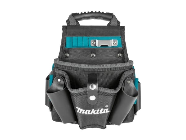 Makita - Pung for verktøy - metall, stainless steel, leather strap