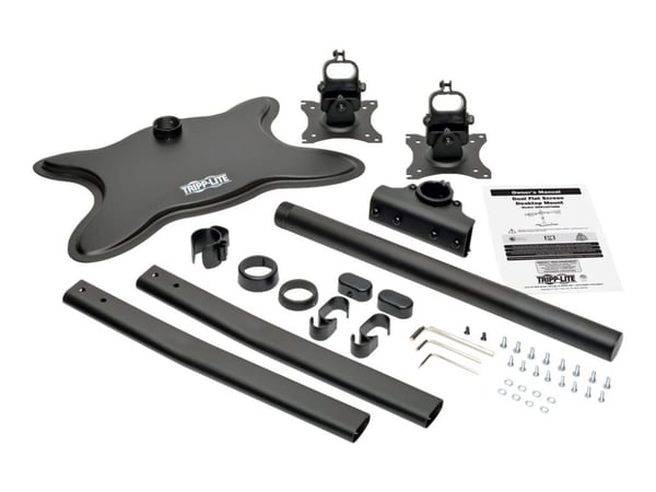 Eaton Tripp Lite Series Dual-Monitor TV Desktop Display Mount Stand Full Motion 13"- 27" Flat Screen Displays - Ställ - fullständig rörelse - för 2...