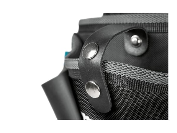 Makita - Pung for verktøy - metall, stainless steel, leather strap