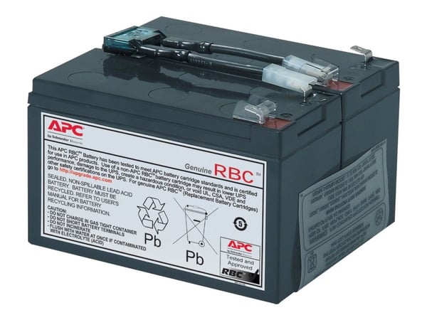 APC Replacement Battery Cartridge #9 - UPS-batteri - blysyre - svart - for P/N: SU700RM, SU700RMI, SU700RMINET, SU700RMNET