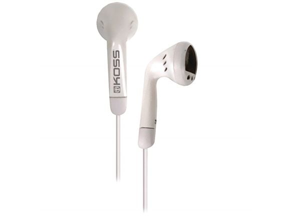 Høretelefoner Koss KE5W Stealth, in-ear, vit