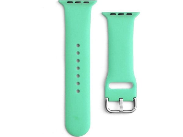Hurtel Silikonstropp APS silikonstropp for Watch Ultra / 8/7/6/5/4/3/2/SE (49/45/44/42mm) hvit stropp for miętowy zegarka