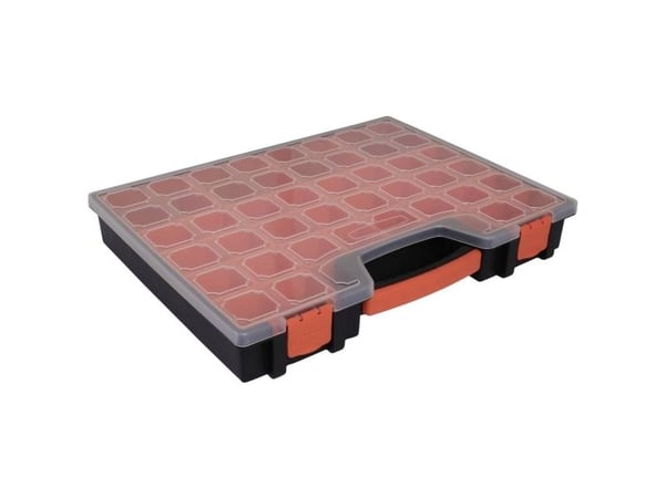 Quadrios 23SA093 sortimentskasse (L x B x H) 42 x 32,5 x 6 cm antall rom: 22 fast inndeling 1 stk