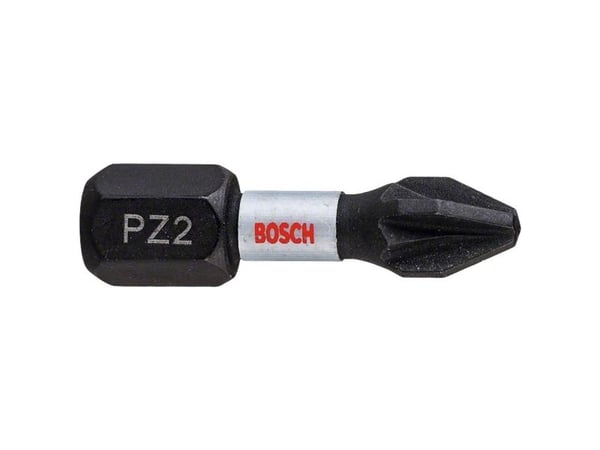 Bosch skrutrekkerbits PZ2 BOSCH 25 mm 2 stk.