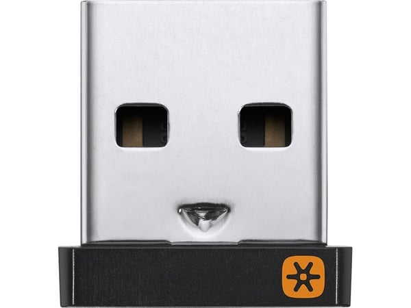 Logitech Pico, USB-vastaanotin, 9 mm, 6 mm, 15 mm, 1,23 g, musta