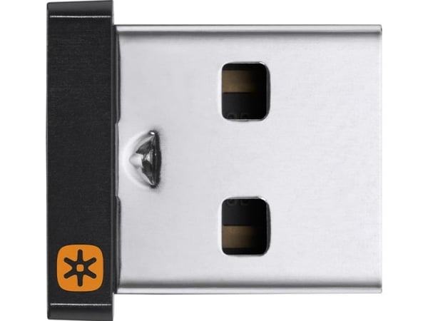 Logitech Pico, USB-mottaker, 9 mm, 6 mm, 15 mm, 1,23 g, Sort