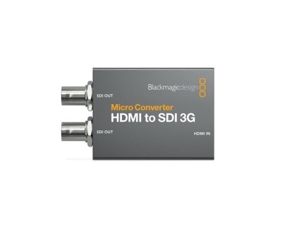 Blackmagic Design CONVCMIC/HS03G, Passiv, Grå, Windows 10, Mac OS X 10.15 Catalina, Mac OS X 11.0 Big Sur, 1920 x 1080 piksler, 1280 x 720,1920 x 1...