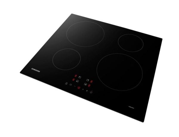 Samsung 1000 Induksjonskoketopp, Sort, Innebygget, 59 cm, Sonebasert induksjon, Glass-keramikk, 4 zone(s)