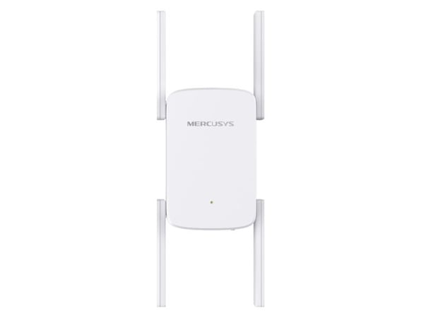 Mercusys ME50G, Gjentaker, 1900 Mbit/s, 10,100,1000 Mbit/s, Utvendig, 10/100/1000Base-T(X), IEEE 802.11a, IEEE 802.11ac, IEEE 802.11b, IEEE 802.11g...