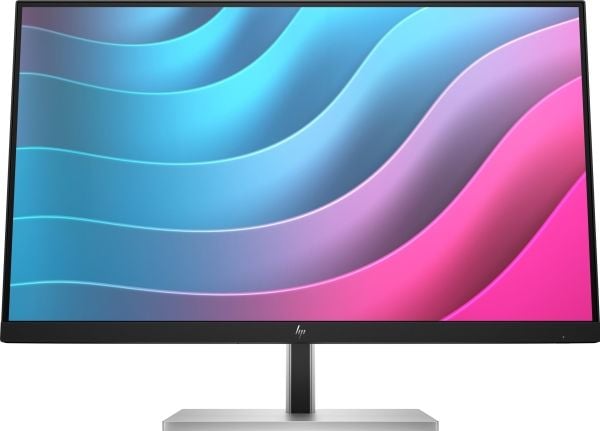 HP E24 G5 - E-Series - LED-skjerm - 23.8" - 1920 x 1080 Full HD (1080p) @ 75 Hz - IPS - 250 cd/m² - 1000:1 - 5 ms - HDMI, DisplayPort - svart hode,...