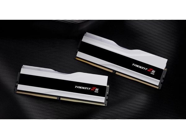 G.Skill Trident Z5 RGB - DDR5 - sats - 48 GB: 2 x 24 GB - DIMM 288-pin - 8000 MT/s / PC5-64000 - CL40 - 1.35 V - ej buffrad - on-die ECC - matt vit