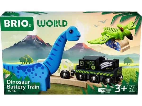 BRIO 36096 Dinosaur Battery Train