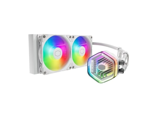 Cooler Master MasterLiquid 240 Atmos - Væskekjølesystem for prosessor - Radiatorstørrelse: 240 mm - (for: LGA1156, LGA1155, LGA1150, LGA1151, AM4, ...