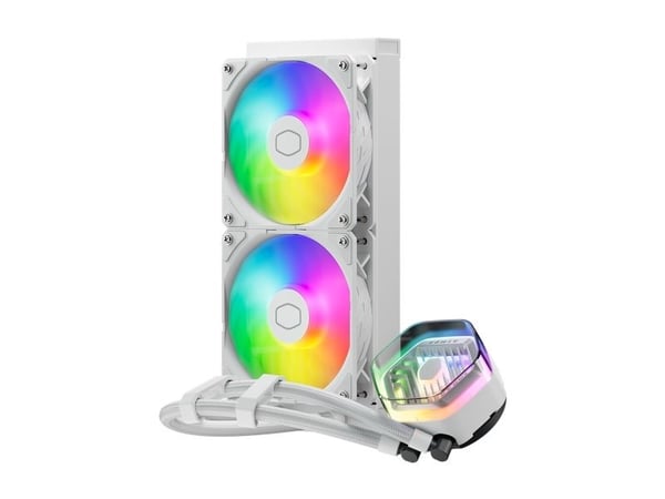 Cooler Master MasterLiquid 240 Atmos - Væskekjølesystem for prosessor - Radiatorstørrelse: 240 mm - (for: LGA1156, LGA1155, LGA1150, LGA1151, AM4, ...