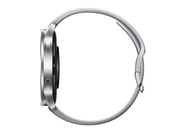 Xiaomi Watch 2 - Smartklokke med stropp - håndleddstørrelse: 140-210 mm - display 1.43" - 32 GB - Bluetooth, Wi-Fi - 36.8 g - sølv - demo