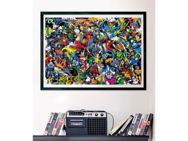Clementoni DC Comics Impossible, 1000 stk, Tegneserier, 18 År