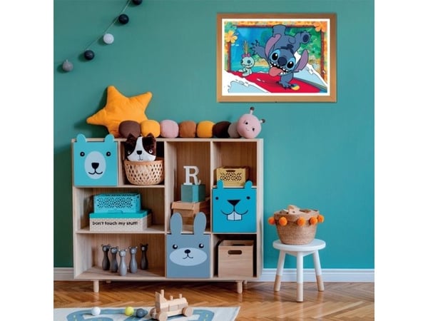Clementoni Supercolor Disney Stitch, 20 stykker, Tegneserier, 3 år