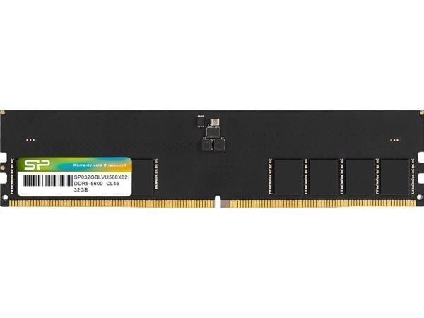 SILICON POWER - DDR5 - modul - 32 GB - DIMM 288-pin - 4800 MHz / PC5-38400 - CL40 - 1.1 V - ikke-bufret - on-die ECC