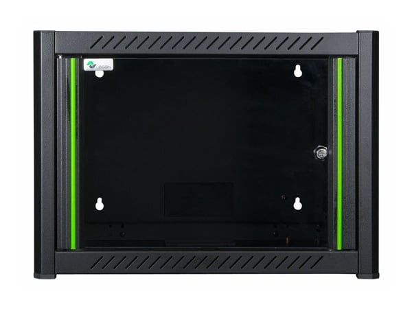 Lanview by Logon - Rack skap - 60 x 56 - veggmonterbar - svart, RAL 9005 - 6U - 19"