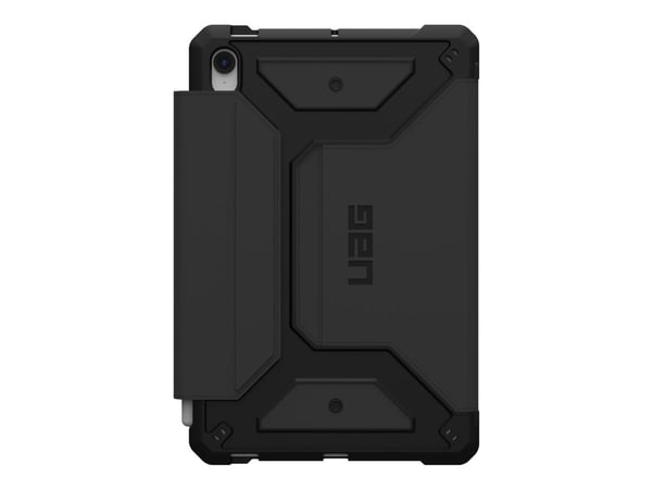UAG Samsung Galaxy Tab S9 FE 10.9" Black - Vikbart fodral för surfplatta - robust - polyuretan - svart - för Samsung Galaxy Tab S9 FE