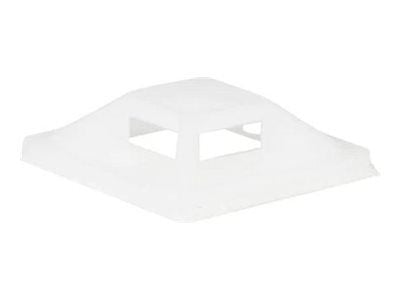 Lanview LVT-CABLEMOUNT-50W, Polypropeeni (PP), Valkoinen, 150 mm, 12 mm, 166 g, 180 g