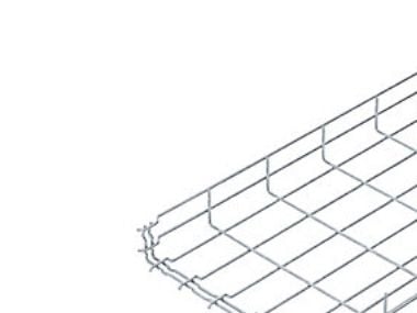 Obo Bettermann 6001424, Mesh cable tray, 3 m, Stål, Zink