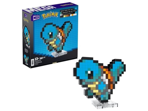 MEGA Showcase Pokémon Squirtle, 13 år, Plast, 494 g