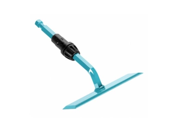Gardena Schuffel Combisystem, Push &amp; Pull, stål, rektangulär, turkos, 1 st, 150 cm