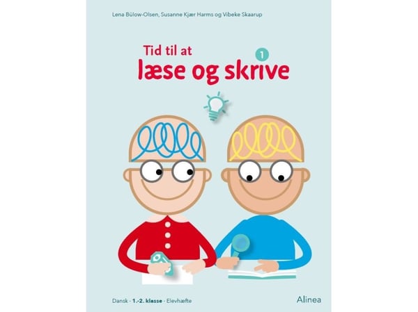 Tid til å lese og skrive 1, elevhefte | Vibeke Skaarup; Susanne Kjær Harms; Lena Bülow-Olsen | Språk: Dansk