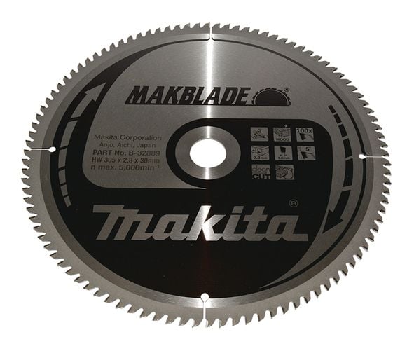 Makita MakBlade, 30,5 cm, 3 cm, 1,8 mm, 2,3 mm, Makita, 1 stykker