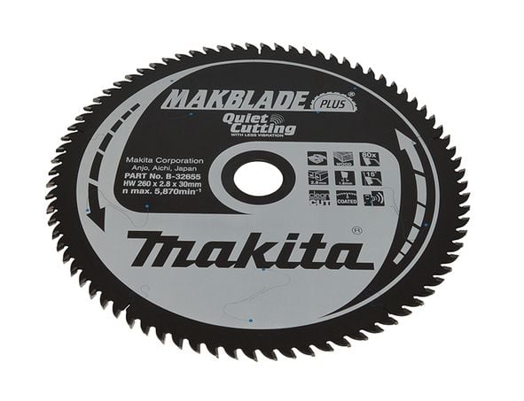 Makita MakBlade Plus, 26 cm, 3 cm, 1,8 mm, 2,8 mm, Makita, 1 stykker