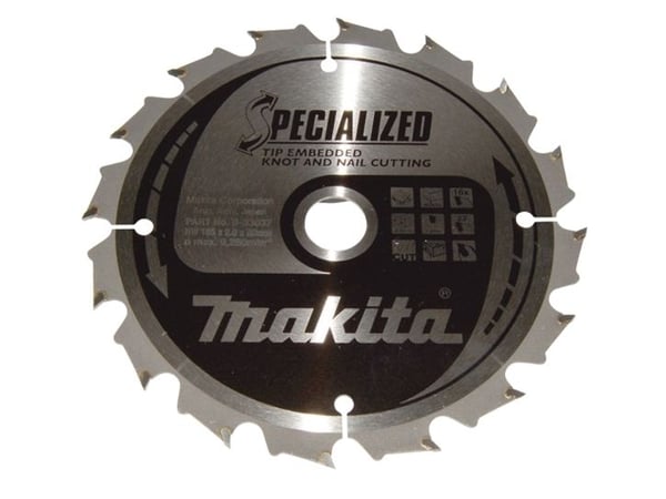 Makita Specialized, Tre, 16,5 cm, 2 cm, 9250 RPM, 2 mm, Makita