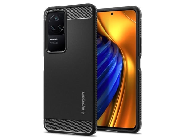 Spigen Rugged Armor, Skydd, Xiaomi, Poco F4/Redmi K40S, 16,9 cm (6.67"), Sort