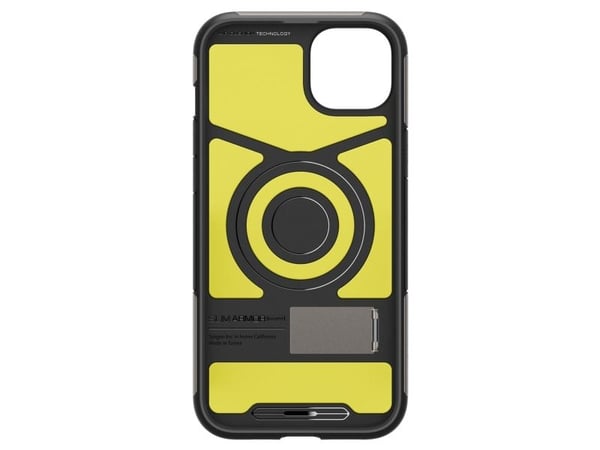 Spigen ACS06486, Etui, Apple, iPhone 15, 15,5 cm (6.12"), Svart, Grå