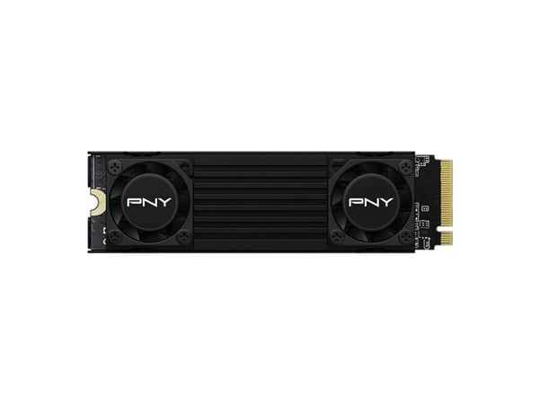 PNY CS3150 - SSD - kryptert - 2 TB - intern - M.2 2280 - PCI Express 5.0 x4 (NVMe) - TCG Opal Encryption 2.0 - integrert kjøle