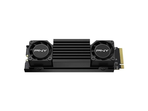 PNY CS3150 - SSD - kryptert - 2 TB - intern - M.2 2280 - PCI Express 5.0 x4 (NVMe) - TCG Opal Encryption 2.0 - integrert kjøle