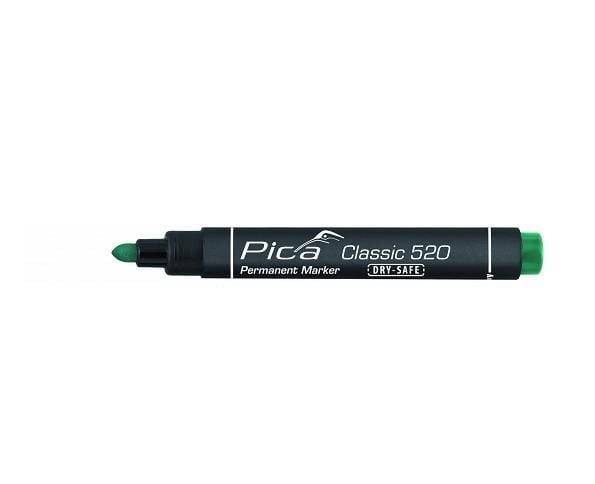 Pica-Marker Classic vihreä pyöreä (520-36)