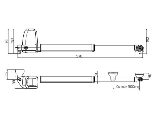 BFT BFT ATHOS KIT AC A40